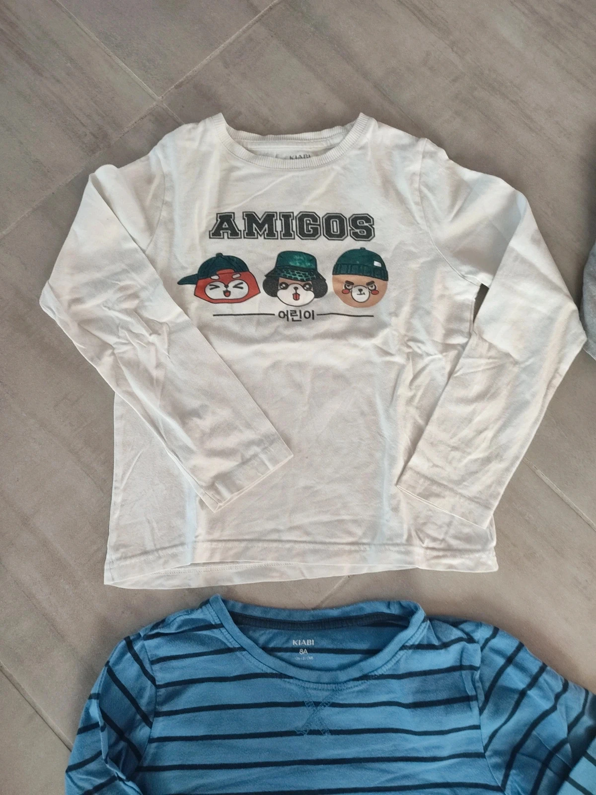 Lote de camisetas de mangas compridas para meninos de 8 anos – photo 4
